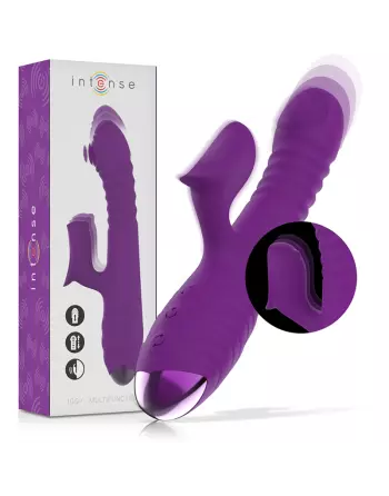 Intense - Iggy Vibrador Recargable Estimulador De Clitoris Morado