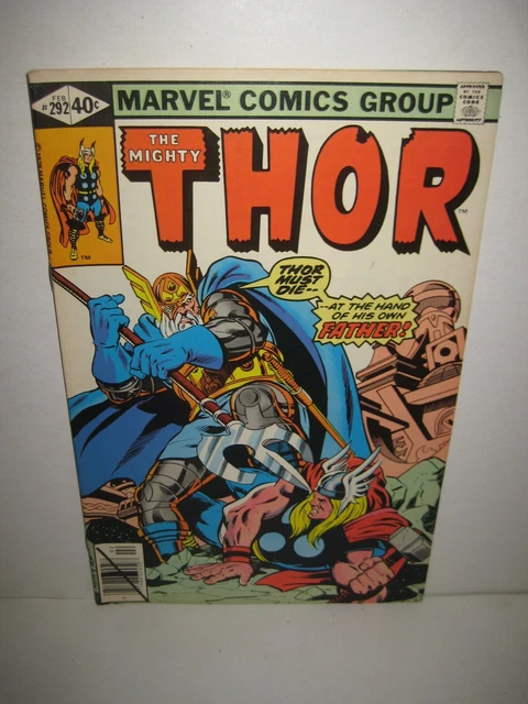 The Mighty Thor Vol. 1 #292 / 1st Appearance Eye Of Odin (Marvel, 1979)