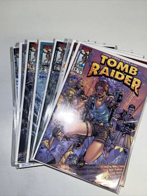 Tomb Raider The Series (1999) #0, 1/2, 1-25 ( VF+/NM) Complete Sequential Set