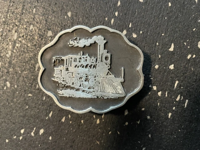 Vintage Small Steamboat Belt Buckle