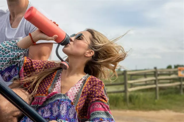 SALE Ecovessel The Boulder - 20oz (600ml) Water or Hot Drinks Insulated Bottle 2