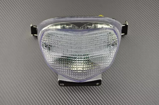 Feu arrière clair clignotant intégré tail light suzuki GSXR 1000 K1 K2