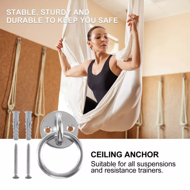 hammock wall anchor yoga swing hangers Wall Ceiling Mount Bracket Heavy