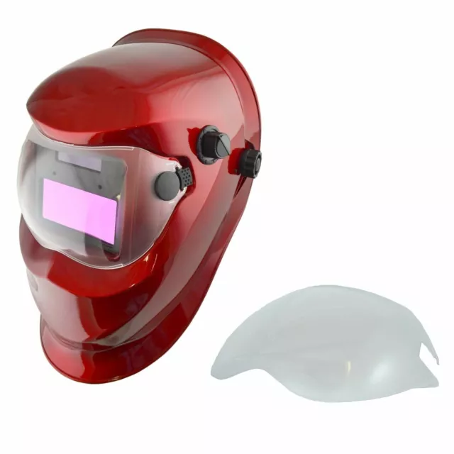 Housse de lentille de protection transparente pour casque de soudage équipement