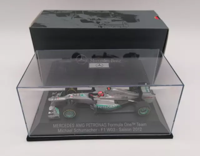 Michael Schumacher Mercedes AMG Petronas W03 2012 1:43 Minichamps