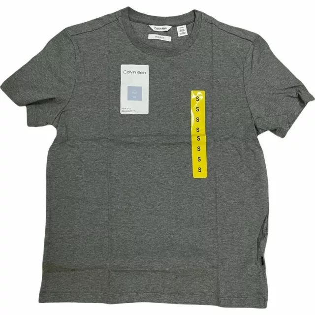 Calvin Klein Men's Cotton Crew Neck Breathable Liquid Touch T-shirt | E11