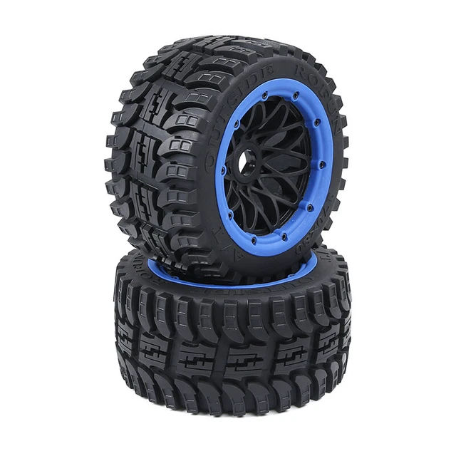 Zerodis Roue RC 4 pièces RC pneu de voiture 1/10 moyeu en alliage d Zerodis Roue RC 4 pièces RC pneu de voiture 1/10 moyeu en alliage d
