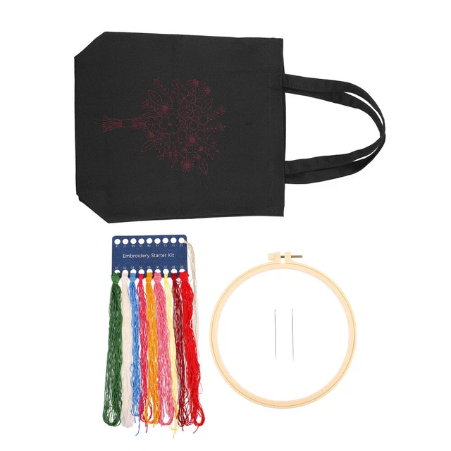 Afoosoo Tote Bag In Tela FAI DA TE Da Colorare – 33x27 Cm – Con Pennarelli E Nastro – Borsa Riutilizzabile Per Bambini - 2