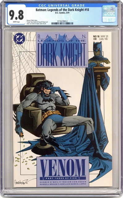 Batman Legends of the Dark Knight #18 CGC 9.8 1991 3774239012