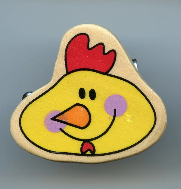 New wooden badge