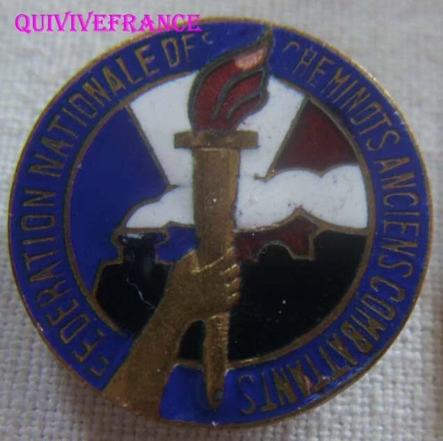 Insigne / Badge FNCF - Fédération Nationale Des Cheminots (BG12266)
