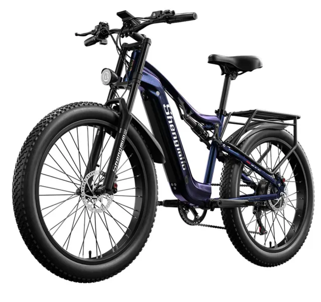 26" Vélo électrique 500W Mountain Bike BAFANG Vélo de Ville SAMSUNG Fat E-bike