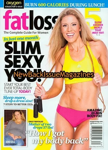 Oxygen Fat Loss 12/12,Emily Pantaleo,December 2012,**BRAND NEW**,*LAST ONE*