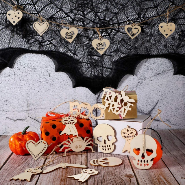 72 Pcs Wood Heart Embellishment Wood Heart Gift Tag Unfinished Heart Slice