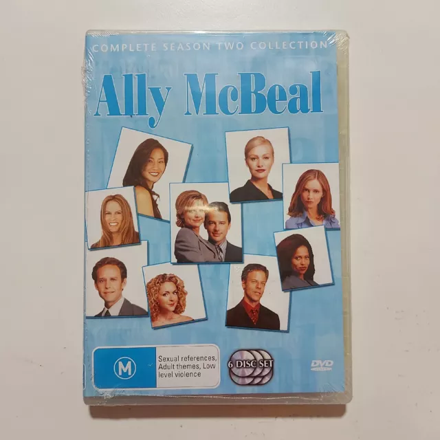 Ally McBeal Season 2 DVD NEW Region 4 (1998 TV show/series) Complete Second