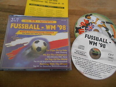 CD VA Paul King/Champions - Fussball WM '98 2CD (29 Song) WM MCPS