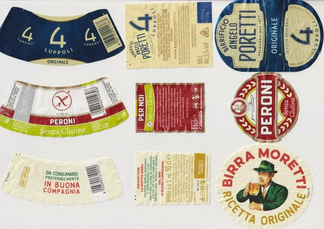 Etichetta  Birra  Italia   Italy Beer Label