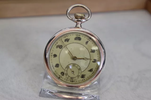 Antike Silber 0.800 Taschenuhr pocket watch