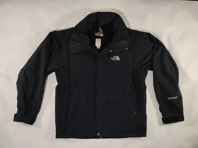 The North Face Hyvent Hooded Rain Jacket Black Size XS
