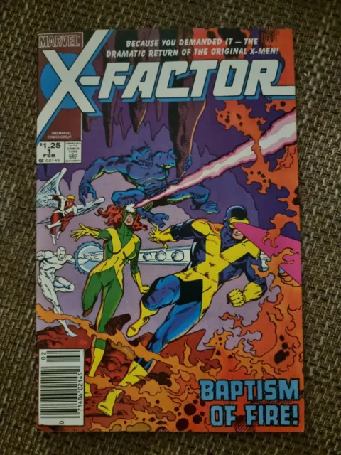 X-Factor Vol. 1 Newsstand Marvel Nr. 1