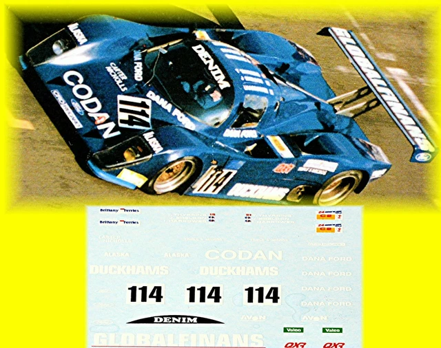 Spark 1:43 Grid Plaza S1 #37 24h LeMans 1982 Wilson, de Villota, de
