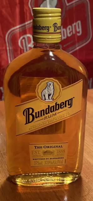 Bundaberg Rum 375 ml Bear 4 The Original Glass Bottle