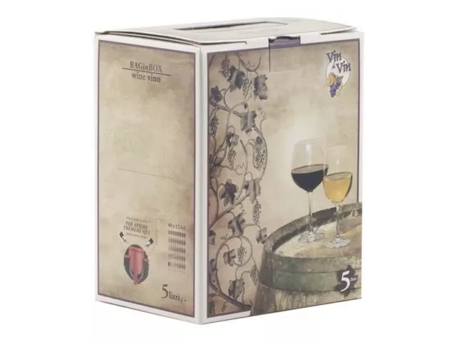 10 LITRI Vino Rosso Sangiovese Bag in Box Vino Sfuso Vino artigianale 13,5° 2020