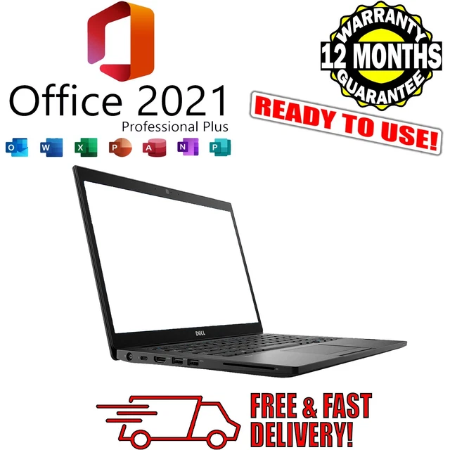 DELL LATITUDE 7490 Win 11 Microsoft Office 2021 i7 16GB RAM 256GB SSD