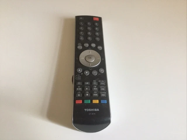 Originale Toshiba CT-8002 Telecomando Per TV / Controllato
