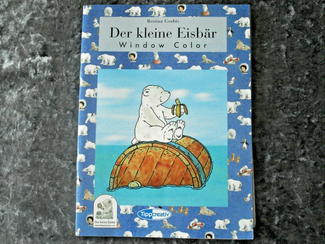 Window- Color für die jüngsten Der kleine Eisbär