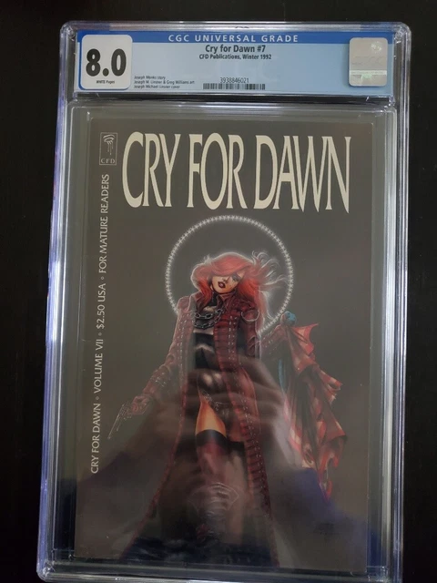 Cry For Dawn #7 CGC 8.0