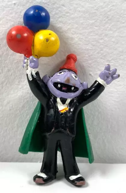 Vintage Applause The Muppets Sesame Street The Count Toy Figure