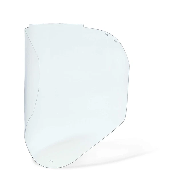 Clear Uncoated Replacement Visor, Polycarbonate