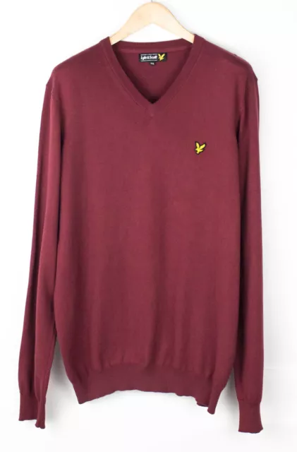 Lyle & Scott Uomo Maglia Maglione Taglia 2XL (XXL)