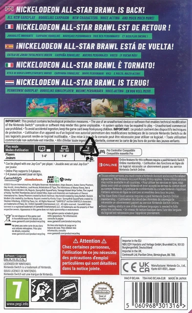 Swith Image ALL-STAR BRAWL 2 (Switch) EUR 25,99 - PicClick IT