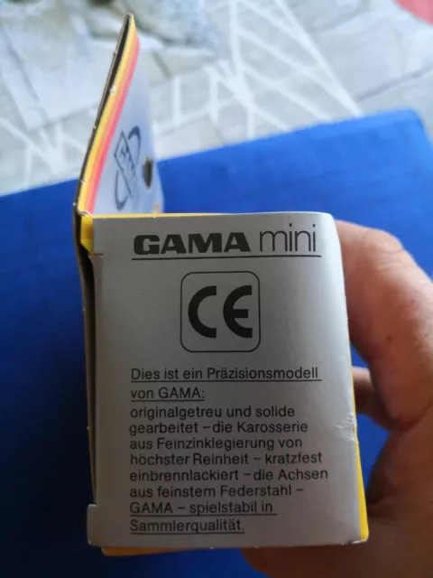 Gama Mini Opel Kadett GSI Cabrio 1135000, weis im Karton, Für Sammler von Modell 2