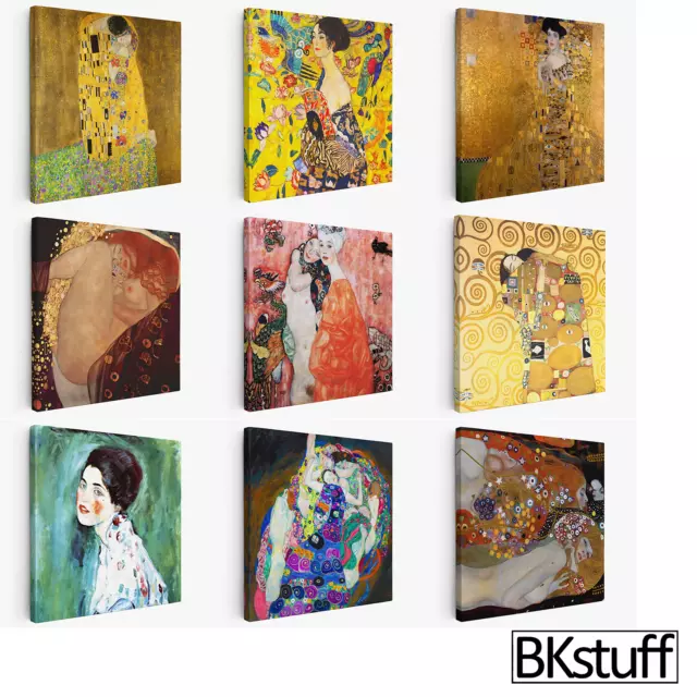 Wandbild  Gustav Klimt Canvas Kunstwerk Kunst Drucken auf Leinwand Zum Aufhängen