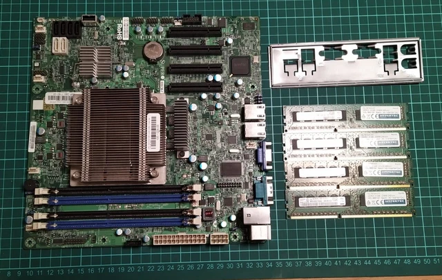 SUPERMICRO X10SRI-F SERVER MB Xeon E5-1620V3 64GB DDR4 ECC