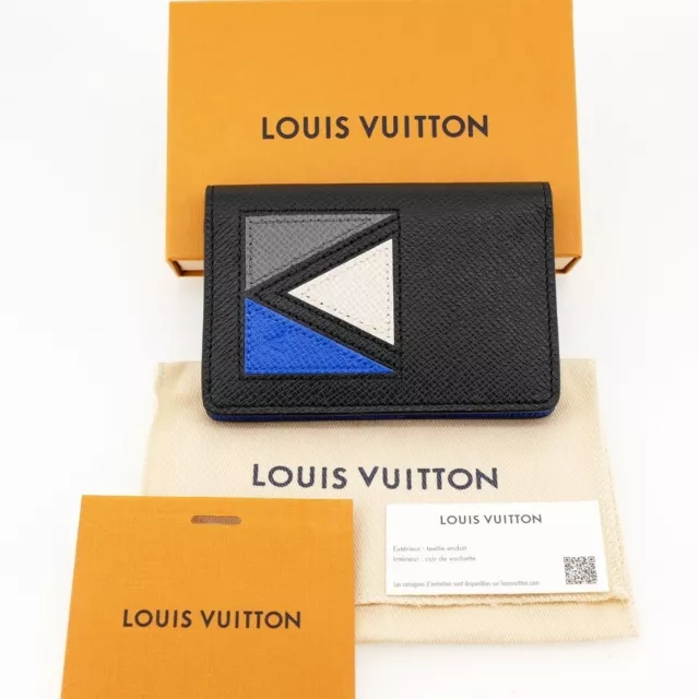 Louis Vuitton Pocket Organizer M82796 Atlantic Blue 