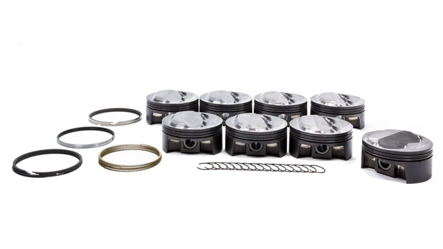 JE Pistons J100F8-4165-5 Piston Ring Set 4.165 in. Bore 0.0640 in. Top / 0.0640 in. 2nd / 0.188 in. Oil 8 Cyl. main image 1