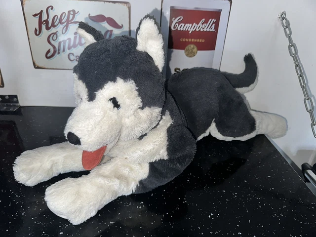 The Petting Zoo Husky Stuffed Animal Plush - 12 Inch Realistic Dog Toy