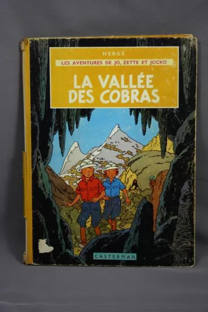 1962 - Les Adventures de Jo, Zette et Jocko -  La Vallée Des Cobras