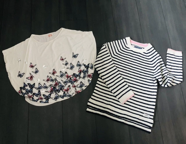 Girls Age 9-10 Yrs Clothing Bundle, Joules Fleece, River Island, New Look, H&M 2