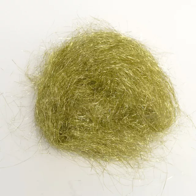 Angelina (Gold) 10g Sparkly Fibre for Spinning and Felting Fibre Art and Craft