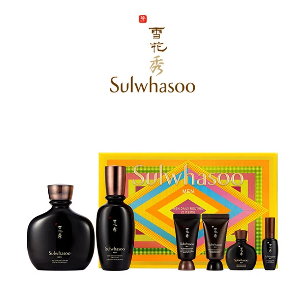 Sulwhasoo Bon Yoon Daily Routine 2 types of Sulwhasoo Man 140ml + 90ml Cosmetics