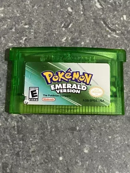 Pokemon Emerald Version (Nintendo Game Boy Advance, 2005) Tested