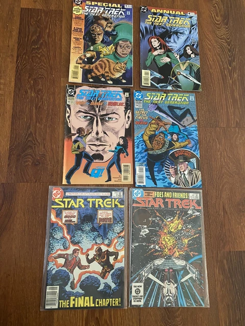Star Trek comic bundle lot dc comics