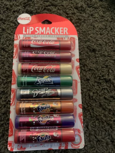 Lip Smacker Soda Lip Balm, Assorted Coke & Soda, 8 Ct