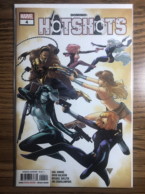 DOMINO: HOTSHOTS 4 NM/NM+ 1st app. of Geum the Executioner MARVEL COMICS 2019