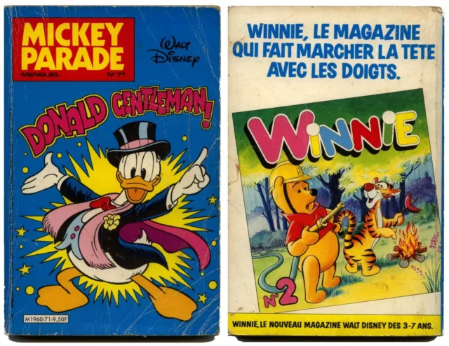 MICKEY PARADE N° 71 ‘’DONALD GENTLEMAN!’’ - 1985 - Edi-Monde